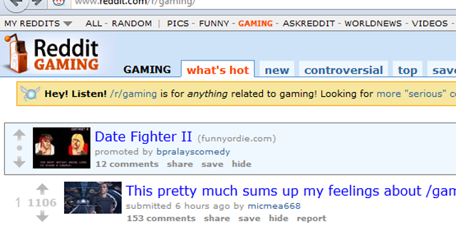 Jay Button: 5 gaming Reddit posts that need to stop